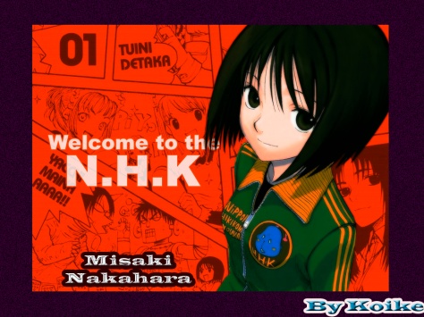 Welcome to the NHK, anime, misaki, depresion, soledad, violencia fisica, hikikomori
